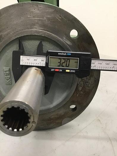 Used HITACHI 0.75 kW Induction Motor VTFO-K 6P #125308