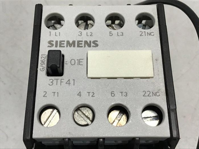 Used SIEMENS Contactor 3TF4101-0A #118024