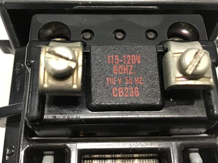 Used ALLEN BRADLEY Starter Size 1 509-BOD SER B W45 #47138