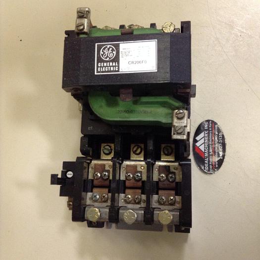 Used GENERAL ELECTRIC Motor Starter Size 4 CR206F0 #74399