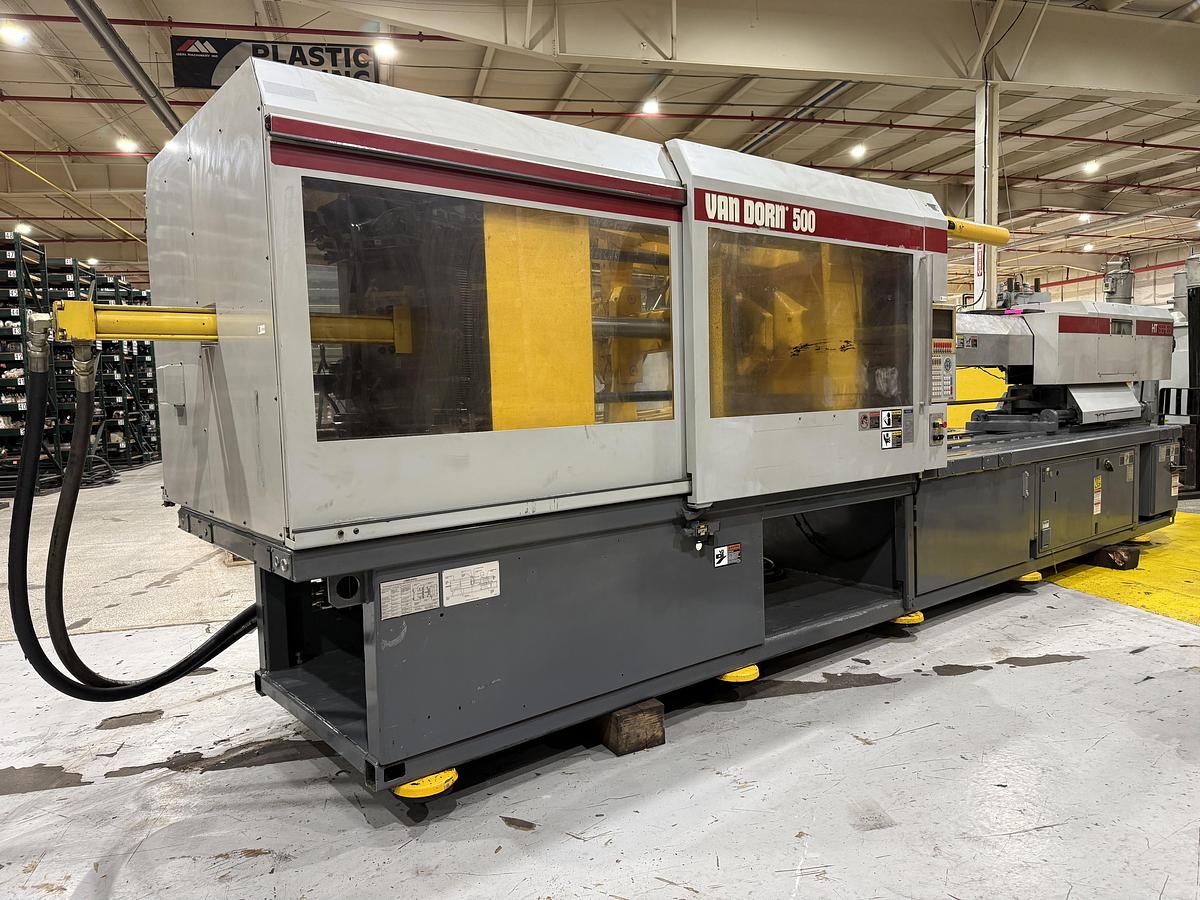 Used 1998 VAN DORN DEMAG 500 Ton Injection Molding Machine 500HT-4300 USED