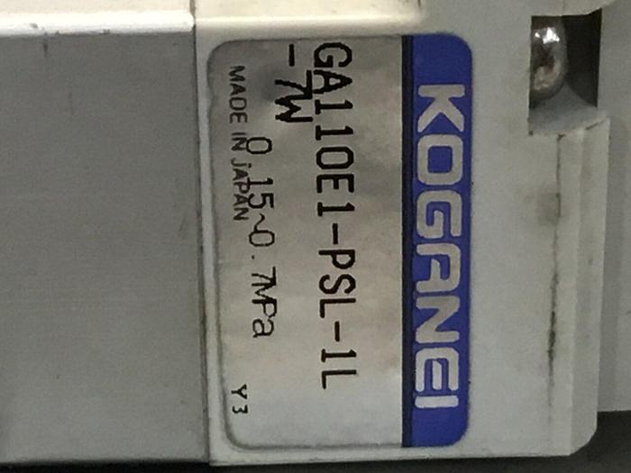 Used KOGANEI Manifold w/ Valves PBM6P-9W #120981