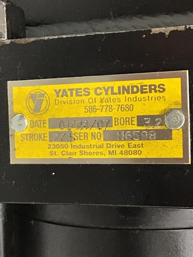 Used YATES Traversing Cylinder H6598 #131554