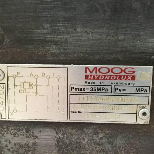 Used HYDROLUX Valve HPN733242-HY Used