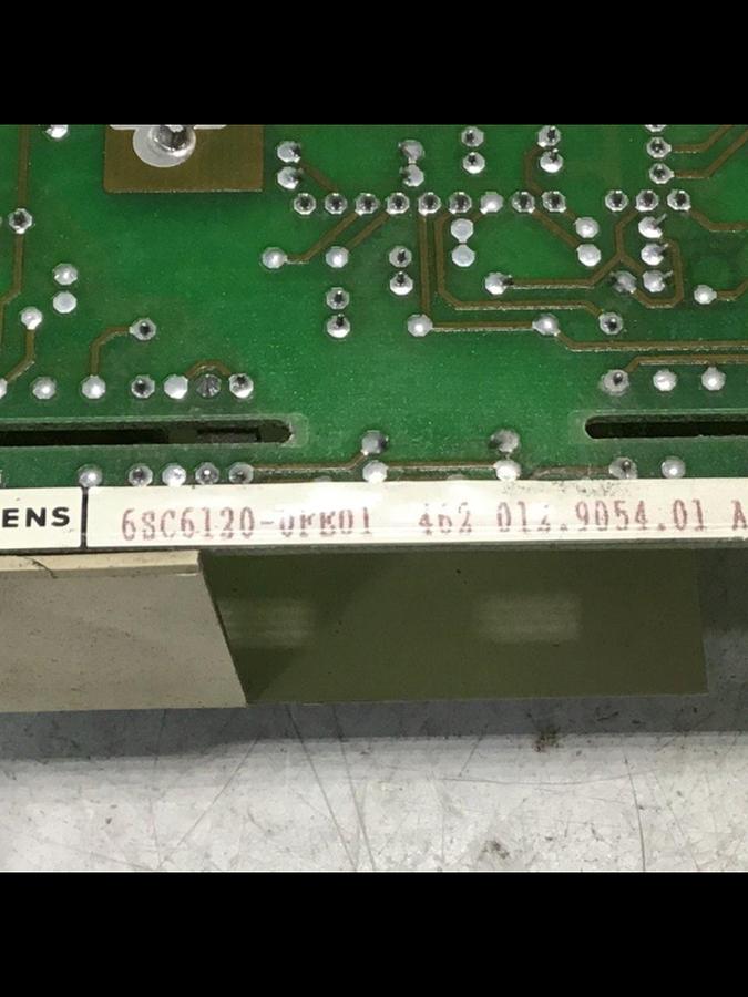 Used SIEMENS Simodrive Board 6SC6120-0FE01 USED