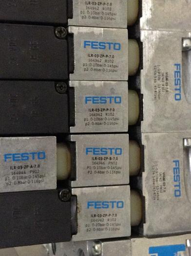 Used FESTO Control Block w/ Valves IFB8-03 #70458