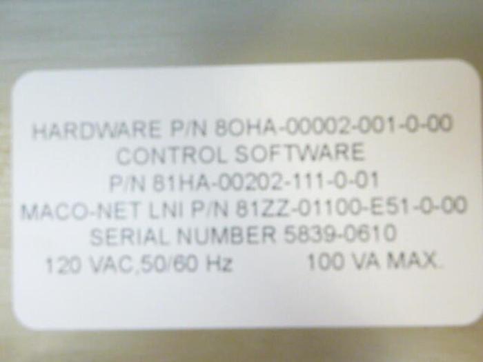 Used BARBER COLMAN Pressure/Flow Module 80HA-00002-001-0-00 #30969