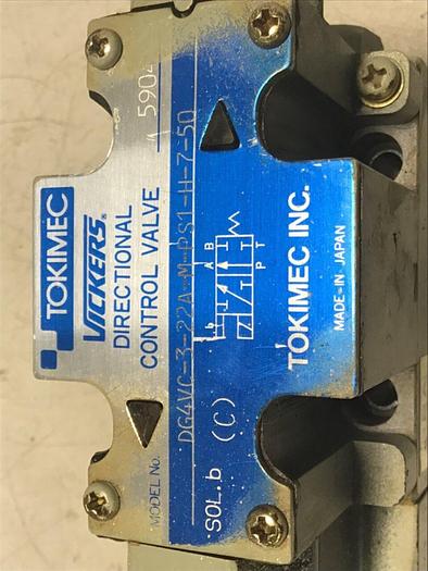 Used VICKERS Valve DG4VC322AMPS1H750 #137475