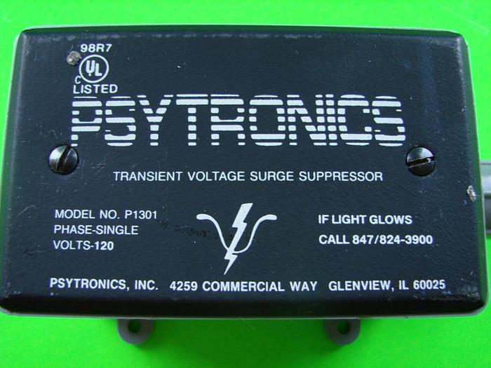 Used PSYTRONIC Surge Suppressor P1301 #13644