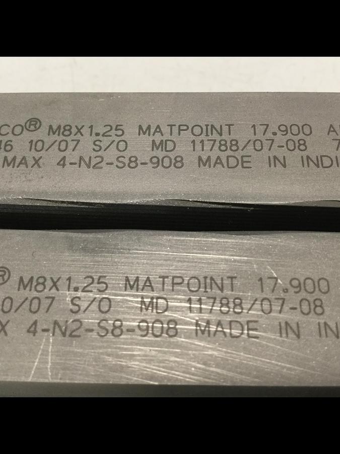 REED RICO Threading Dies 4-N2-S8-908 USED