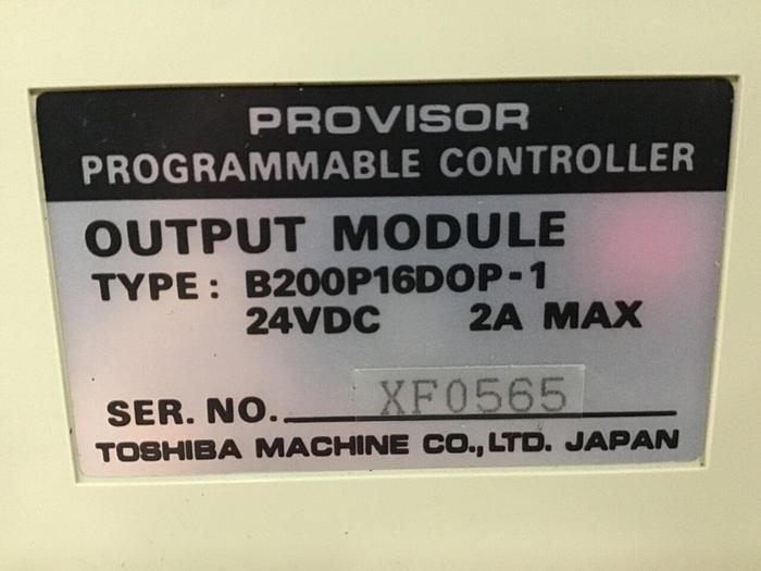Used TOSHIBA Output Module B200P16DOP-1 #140266