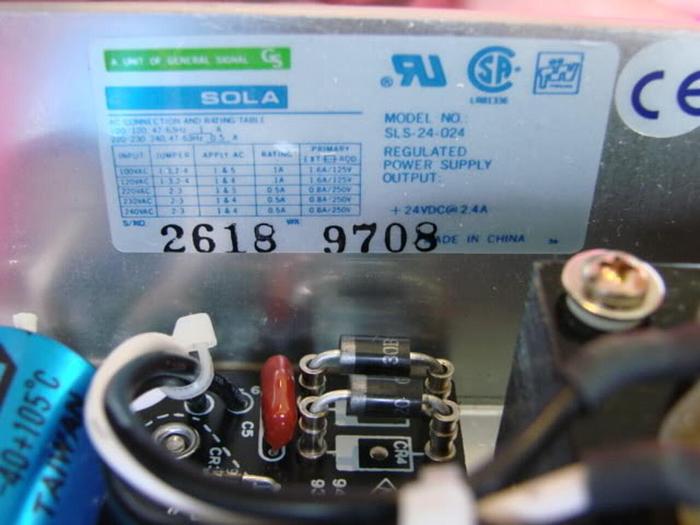 Used SOLA ELECTRIC Power Supply SLS-24-024 #27145