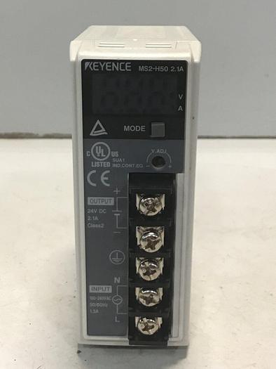 Used KEYENCE CORP Switching Power Supply MS2-H50 #127580