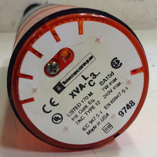 Used TELEMECANIQUE Warning Alarm XVA-LC3 #89269