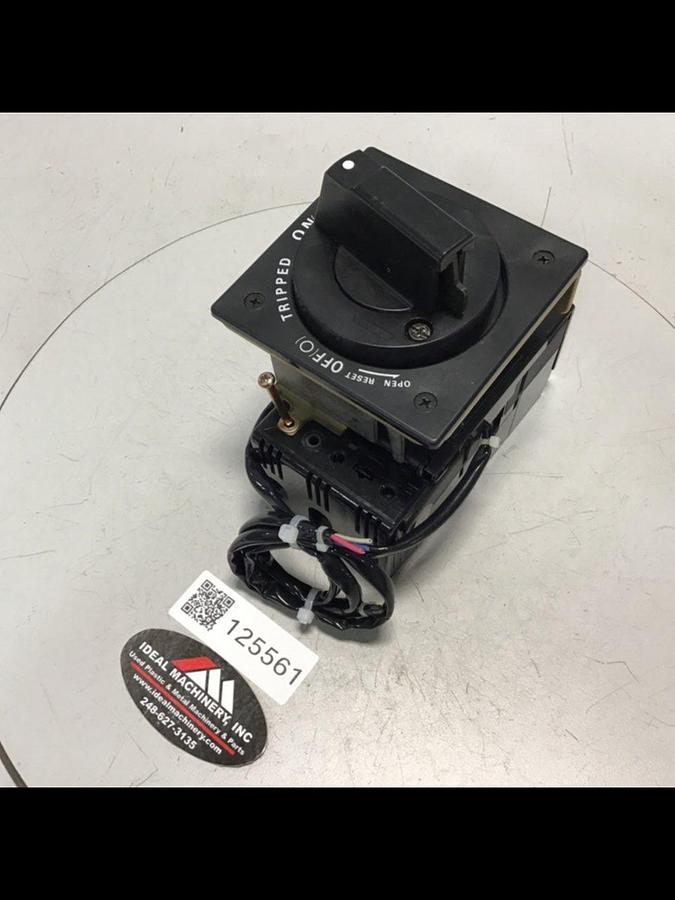 Used MITSUBISHI 40 Amp Breaker NF50-CP-40 & SWITCH Used #125561
