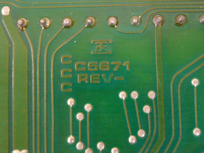 Used COMPUTER CONVERSION Circuit Board C5670 #58880