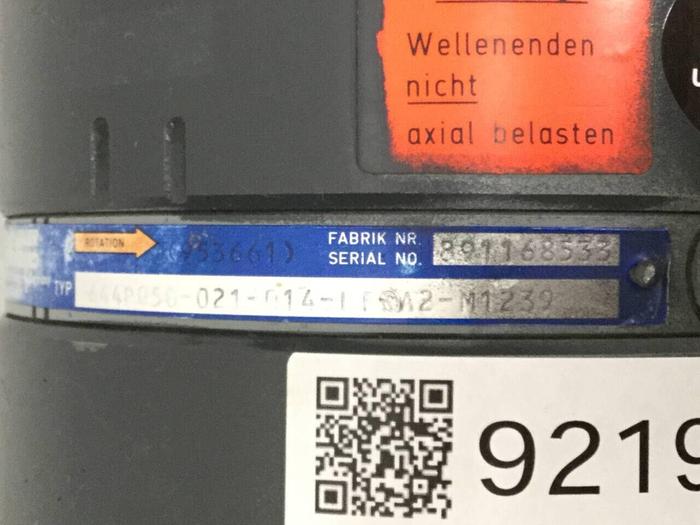 Used MANNESMANN DEMAG Hydraulic Motor 644P050-021-014-LFOA2-M1239 Used