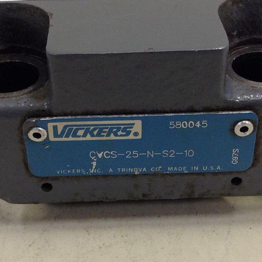 Used VICKERS Valve CVCS25NS210 Used