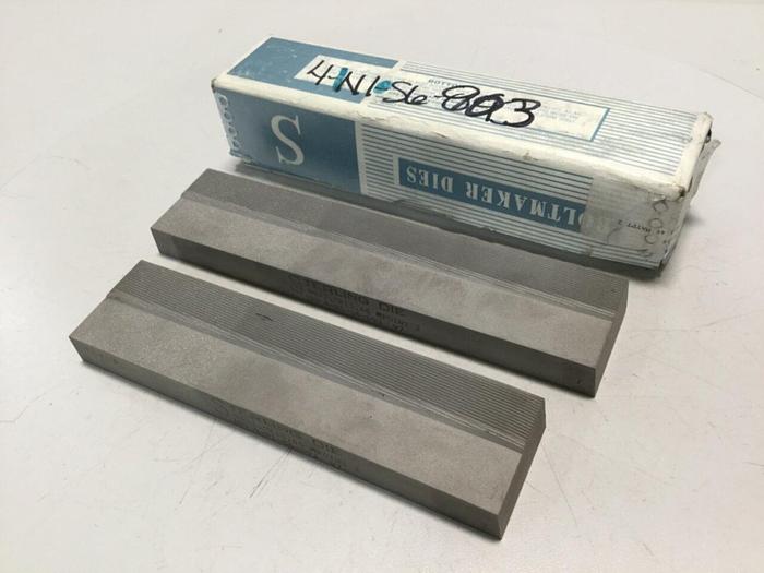 STERLING DIE BoltMaker Flat Die 2 Piece Set 4-N1-S6-903 #110194