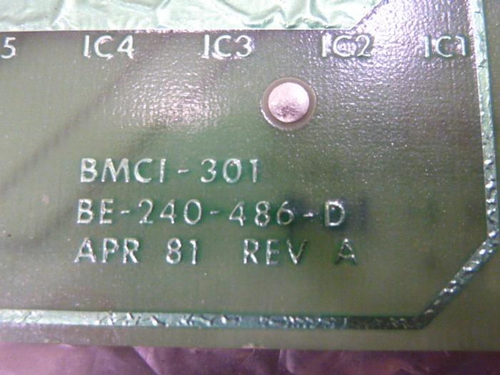 Used BALANCE ENGINEERING Circuit Board BMCI-301 #43471