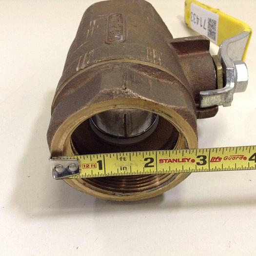 Used PARKER Ball Valve 600 WOG #71433