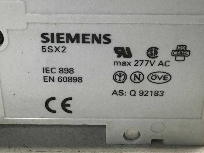 Used SIEMENS Circuit Breaker 5SX2C10 #114495