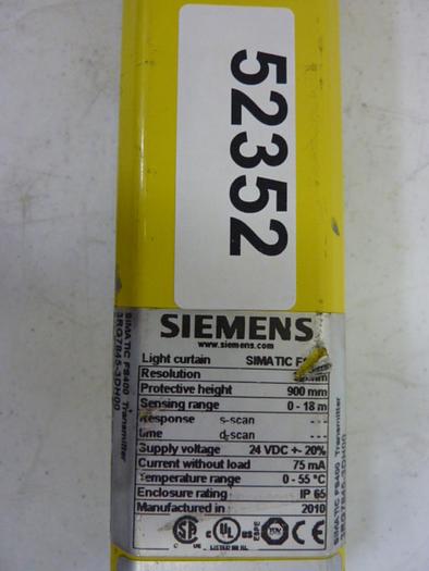 Used SIEMENS Light Curtain Transmitter 3RG7845-3DH00 Used