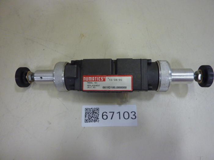 Used NUMATICS Pneumatic Regulator 081RD100J000000 Used