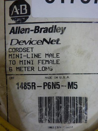 ALLEN BRADLEY Patchcord 1485R-P6N5-M5 SER A #61757