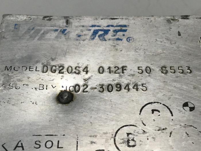 Used VICKERS Valve DG20S4 012F 50 S553 #110500
