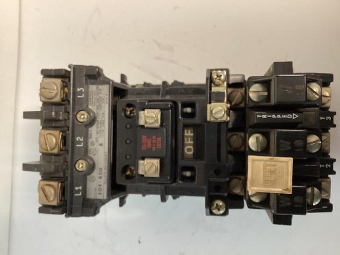 Used ALLEN BRADLEY Starter Size 1 509-BOD SER B W18 #32073