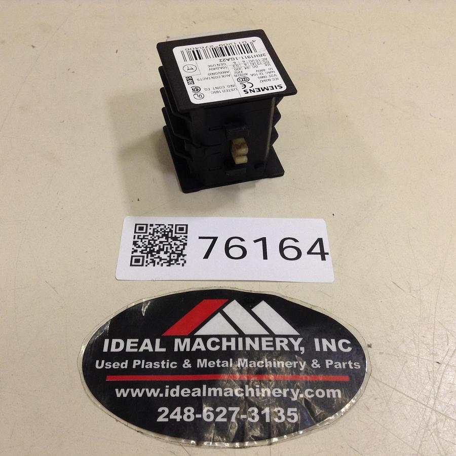 Used SIEMENS Auxiliary Contact 3RH1911-1GA22 Used