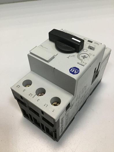 Used ALLEN BRADLEY 0.4 Amp Circuit Breaker 140M-C2E-A40 SER B #103618
