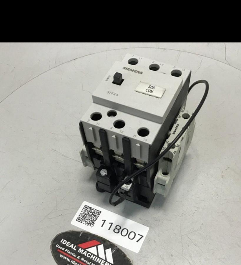 Used SIEMENS Contactor 3TF4422-0A Used