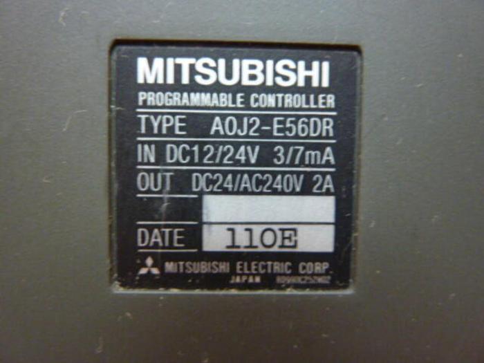 Used MITSUBISHI Programmable Controller AOJ2-E56DR #25931
