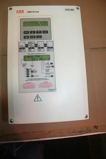 Used ABB Motor Drive ACS501-010-4-00P2 USED