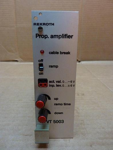Used REXROTH Proportional Amplifier Board VT5003 S31 R1 #24650