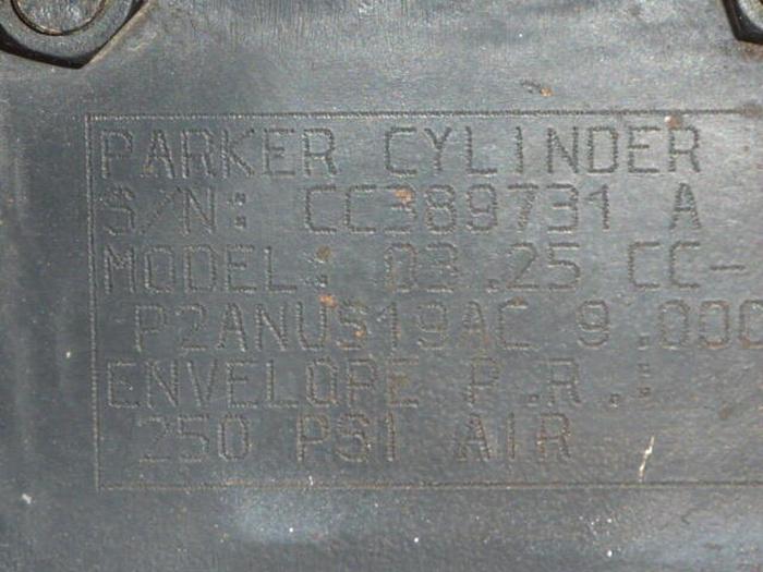 Used PARKER Cylinder 03.25 CCP2ANUS19AC 9.000 #32329