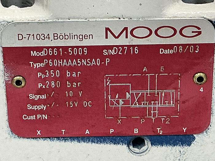 Used MOOG D661-5009
