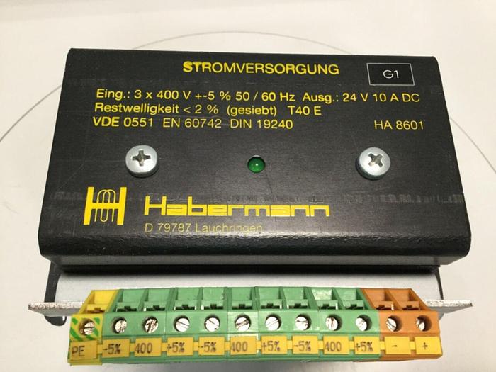 Used HABERMANN Transformer HA8601 #114732