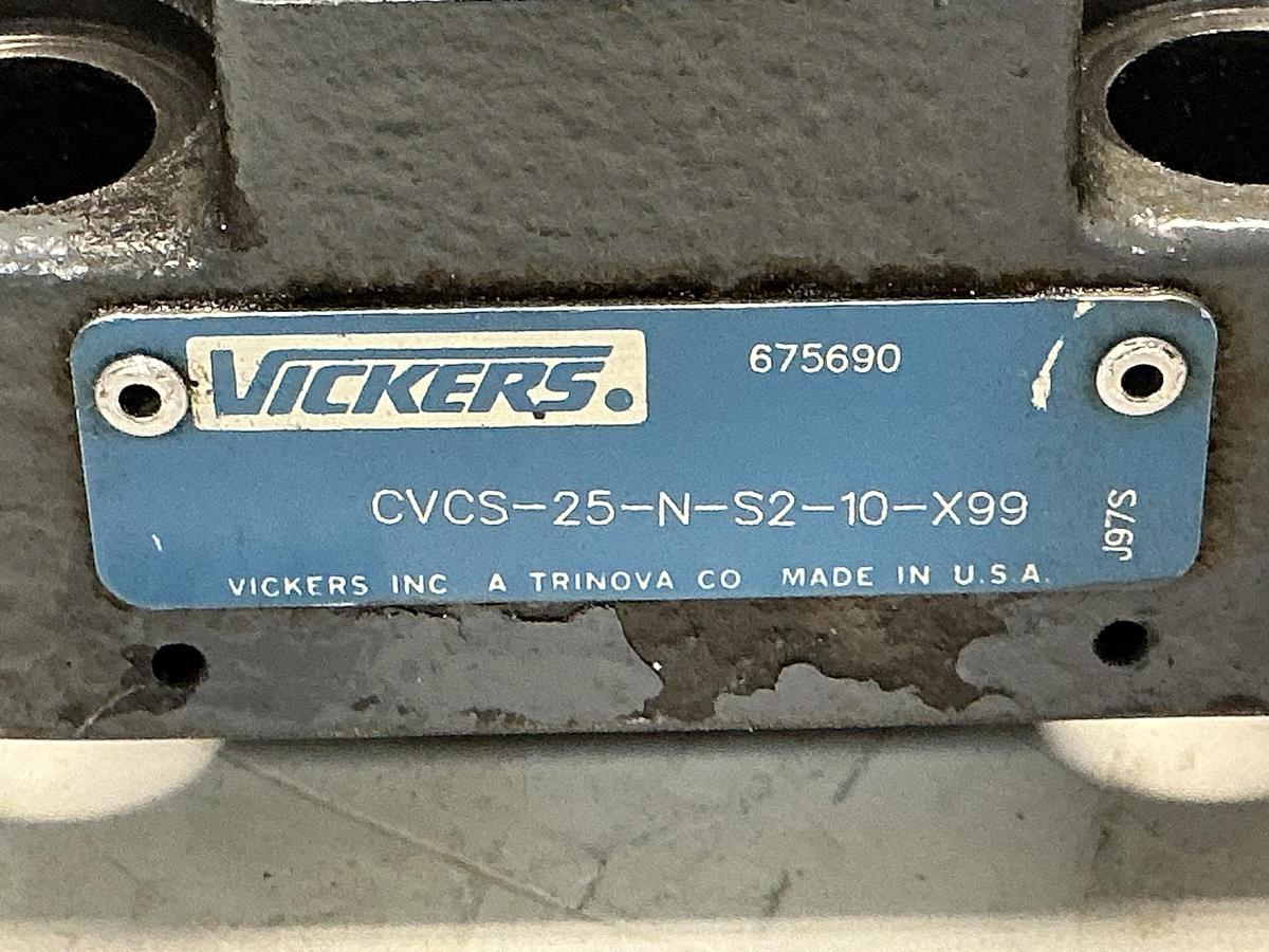 Used VICKERS CVCS-25-N-S2-10-X99