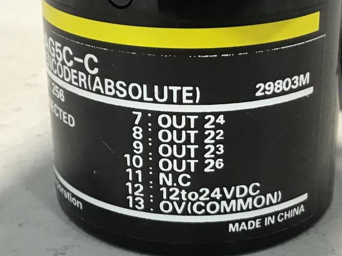 Used OMRON Rotary Encoder E6CPAG5CC #120002