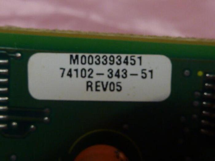 Used ALLEN BRADLEY Circuit Board 74102-343-51 #36721