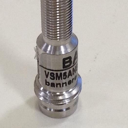 Used BANNER ENGINEERING Sensor VSM5AN6CV20Q7 #79700