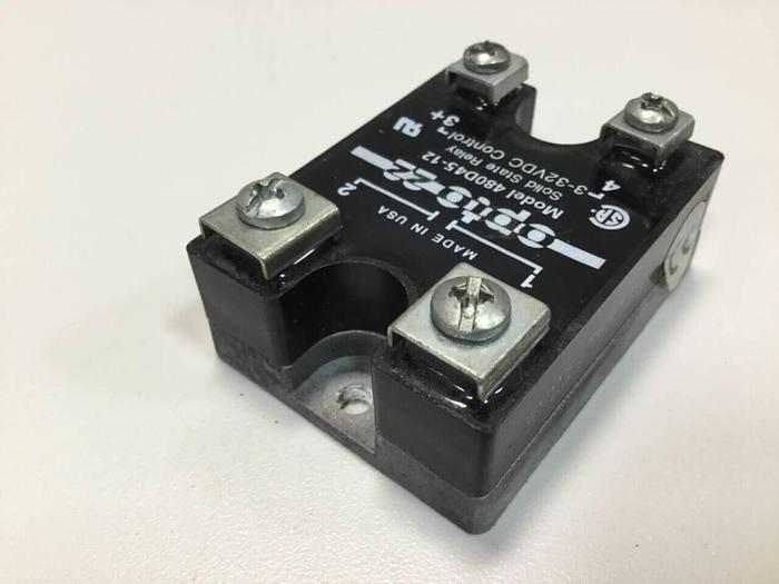 Used OPTO 22 Solid State Relay 480D45-12 #98077