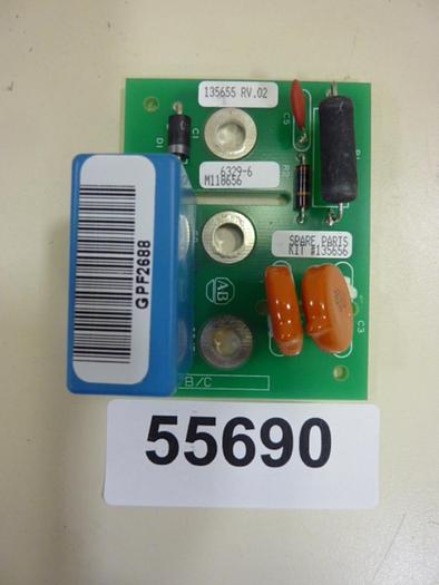 Used ALLEN BRADLEY Circuit Board 135655 #55690