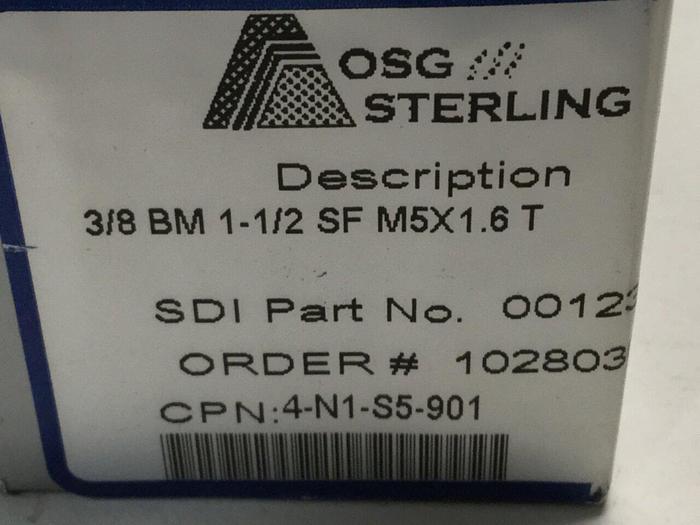STERLING DIE Thread Rolling Die Set 4-N1-S5-901 #110309