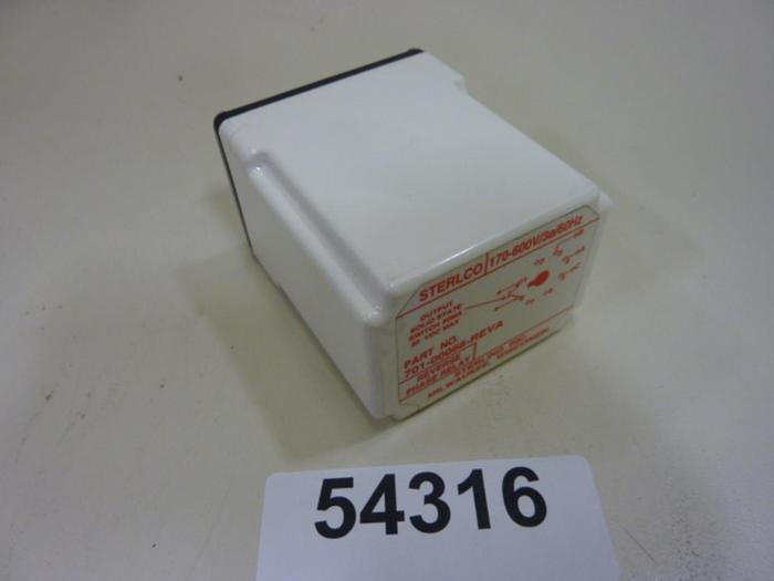 Used STERLCO Reverse Relay 701-00066-REVA #54316