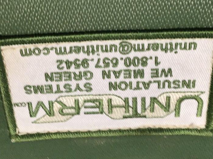 Used UNITHERM Insulation Wrap Pads BRRL 2610 #120374