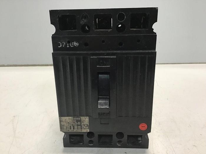 Used GE 50 Amp Circuit Breaker TED136050 #129402